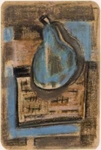 Blue Pear by Agnes Weinrich