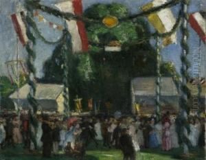 Festwiese by Friedrich August Weinzheimer