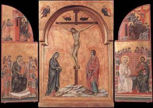 Triptych 1305-08 by Duccio Di Buoninsegna