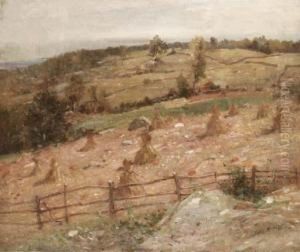 The Pumpkin Patch by John Ferguson Weir