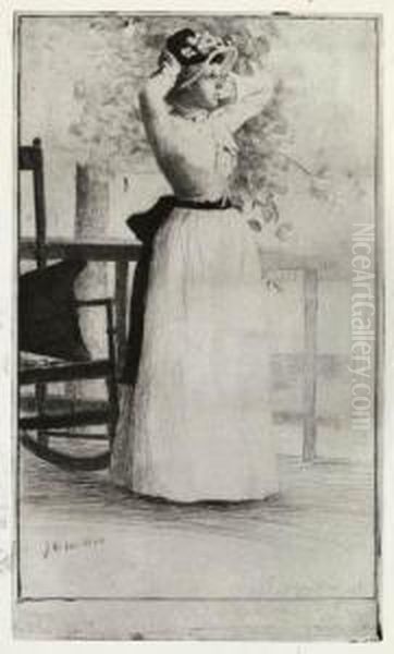 Portrait Of Miss Hoe - view 1