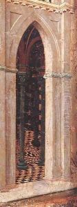 Temptation on the Temple (detail) 1308-11 by Duccio Di Buoninsegna