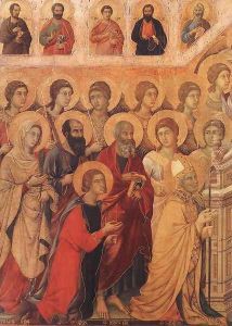 Maesta (detail 2) 1308-11
