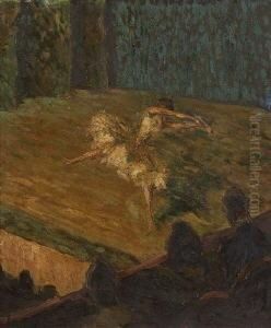Ballettanzerin. by Albert Weisgerber