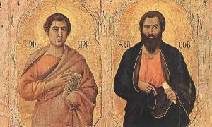 Maesta (detail 7) 1308-11 by Duccio Di Buoninsegna