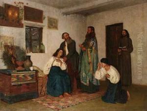 Kind Mit Puppe by Emil Rudolf Weiss
