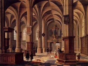 Interior of the Cunerakerk, Rhenen