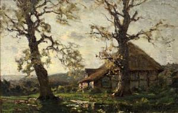 A Thatched Cottage In A Rural Landscape - view 1