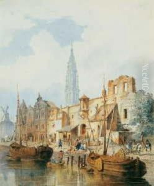 Fischmarkt In Antwerpen - view 1