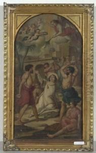 Martyrium Des Heiligen Stephanus. by Nikolaus Weiss