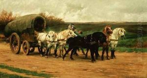 A Waggon and Team of Horses 1852