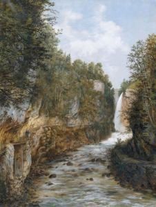 Die Taubenlochschlucht Bei Biel by Rudolf Johann Weiss