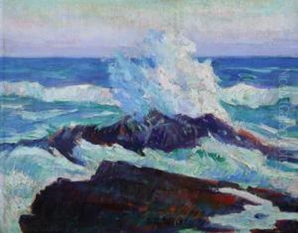 High Tide, Coast Of Maine - view 1