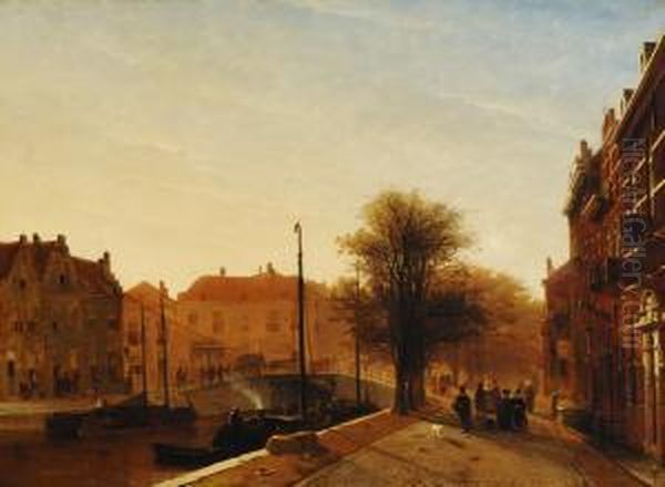 The Dunne Bierkade In The Hague - view 1