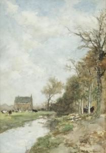 Along A Forest Edge by Jan Hendrik Weissenbruch