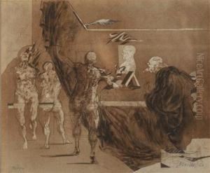 Figurale Darstellung by Willem Johannes Weissenbruch