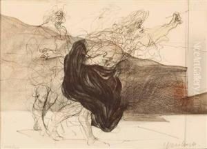 "figuraledarstellung" by Willem Johannes Weissenbruch
