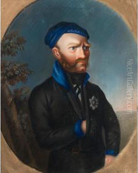 A Portrait Of Friedrich Wilhelm Duke Of Braunschweig Luneburg, Called "the Black Duke / Der Schwarze Herzog" - view 1