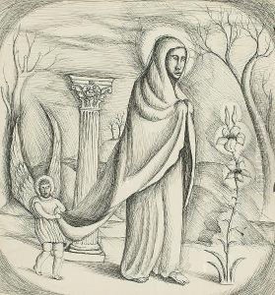 Madonna And Angel. - view 1