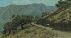 Knowing The Way Home, Cattle Along A Country Road by Ludmilla P. Welch