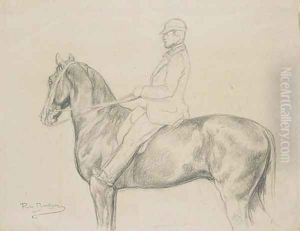 Horse and Rider - view 1