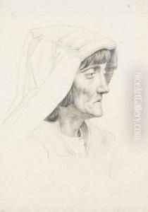 Bauerin Aus Cervara by Theodor Leopold Weller