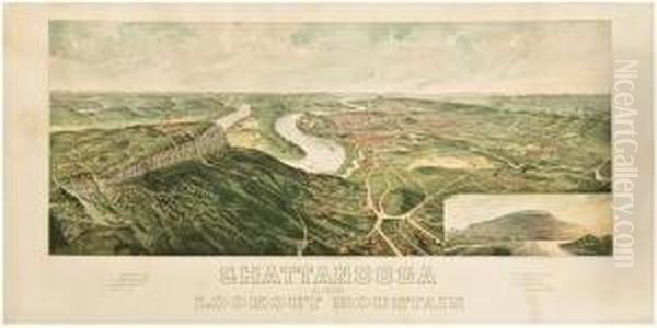 Chattanooga And Lookout Mountain. - view 1