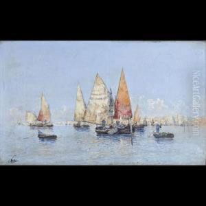 Barche Nello Stretto Del Bosforo by Cady Wells