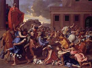 The Abduction of the Sabine Women probably 1633