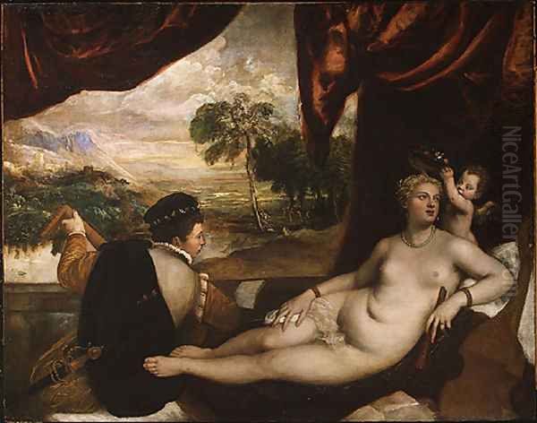 Venus and the Lute Player 1565 - view 1