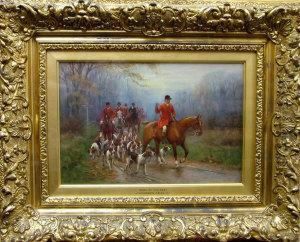 "goingto The Meet" by John Sanderson Wells