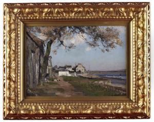 Cottages, Sunderland Point by William Wells