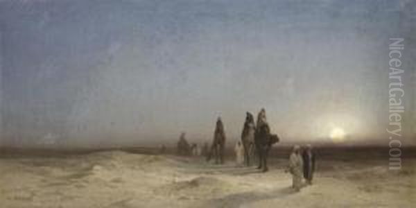 Evening In The Desert With Bedouins - view 1