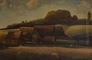 Paysage Avec Fermes
