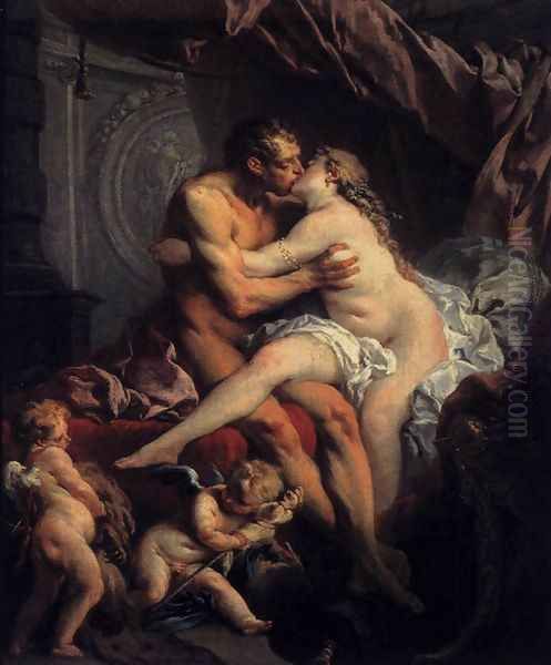 Hercules and Omphale 1735 - view 1