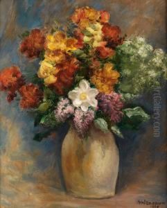 Blumenstilleben by Albert Wenbaum