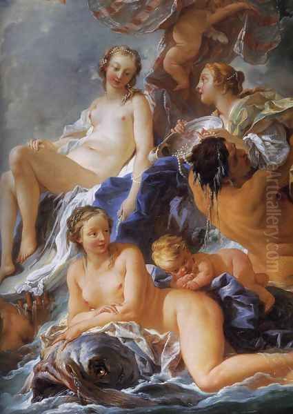 The Birth of Venus (detail) 1740 - view 1