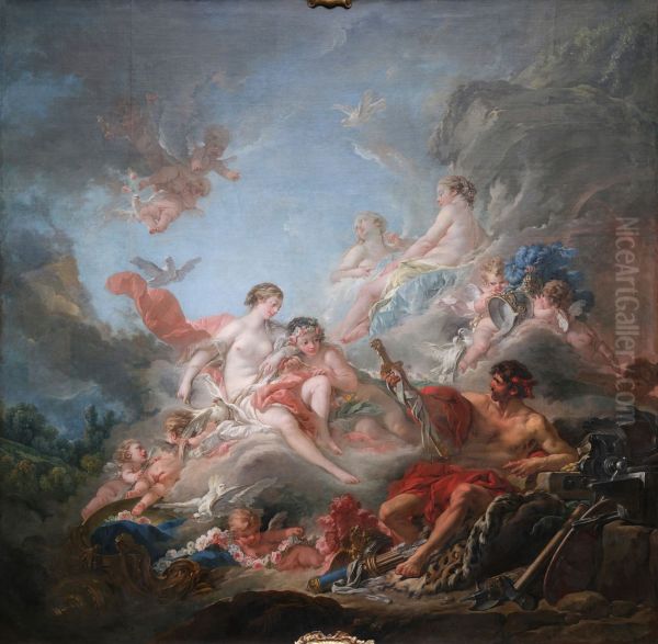 Vulcan Presenting Venus with Arms for Aeneas 1757 - view 1