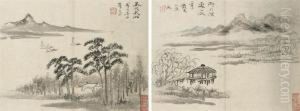 Landscapes by Yang Wencong