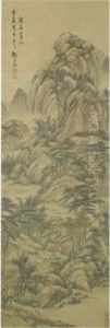 Sitting Alone In The Mountain Retreat by Yang Wencong