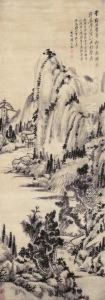 Secluded Cottage By The Stream by Yang Wencong