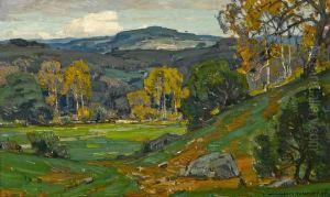San Juan Capistrano Hot Springs, O'neill Ranch by William Wendt