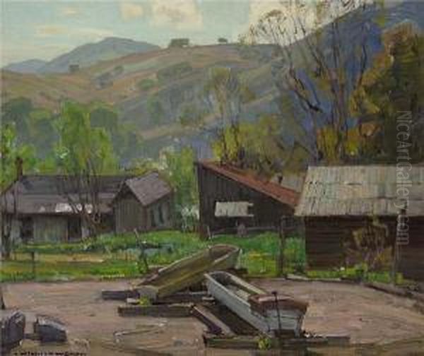 Water Troughs On A Farm - view 1