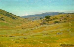 Grassy Hillsides by William Wendt