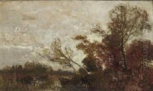 Moorlandschaft. by Joseph Wenglein