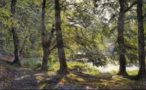 Nel Bosco by Emile August Theodor Wennerwald