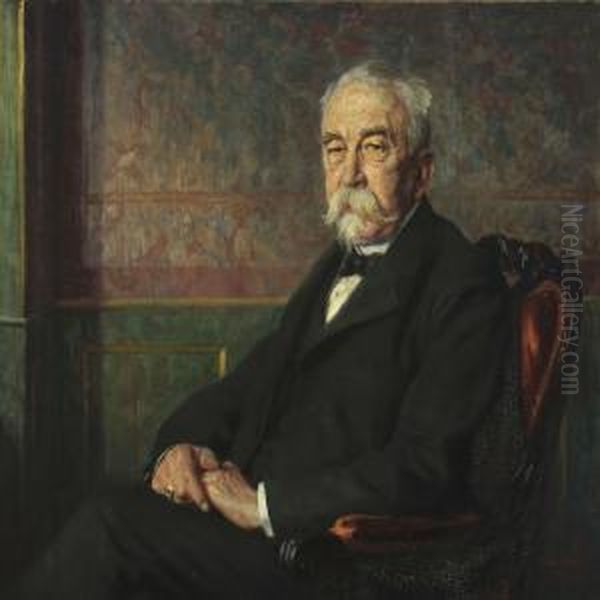 Portrait Of Eberhard Von Elbrecht, 1833-1912 - view 1