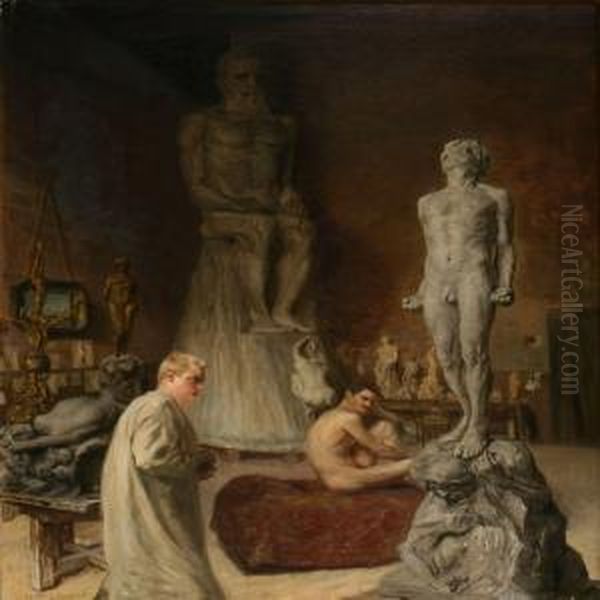 From The Artist's Studio In Paris - view 1