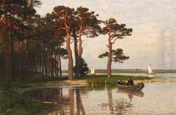 Lagoon Landscape By The Baltic Sea - view 1