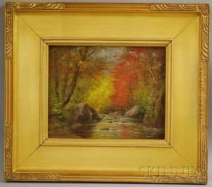Autumn Stream by Daniel F. Wentworth